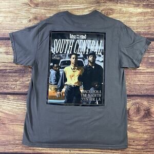 BOYZ N THE HOOD South Central 90s LA Movie Rap Hip Hop Men's Gray T-SHIRT Size L